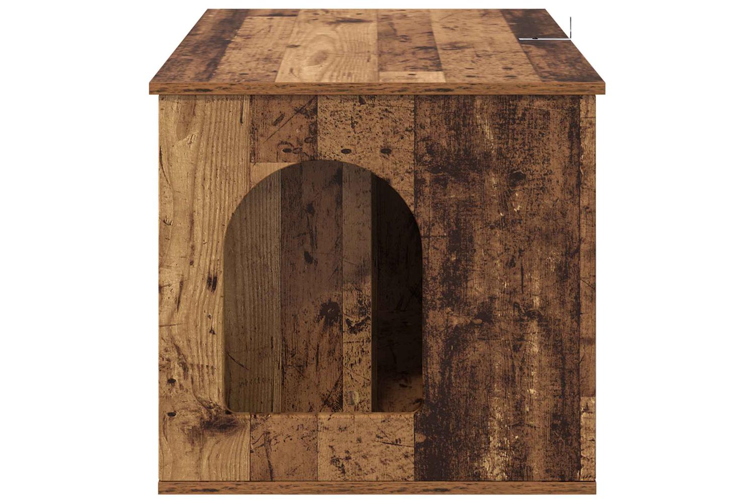 Vidaxl Cat House Old Wood 85 X 55 X 505 Cm Engineered Wood-8
