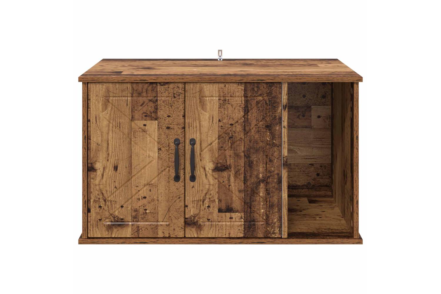 Vidaxl Cat House Old Wood 85 X 55 X 505 Cm Engineered Wood-6