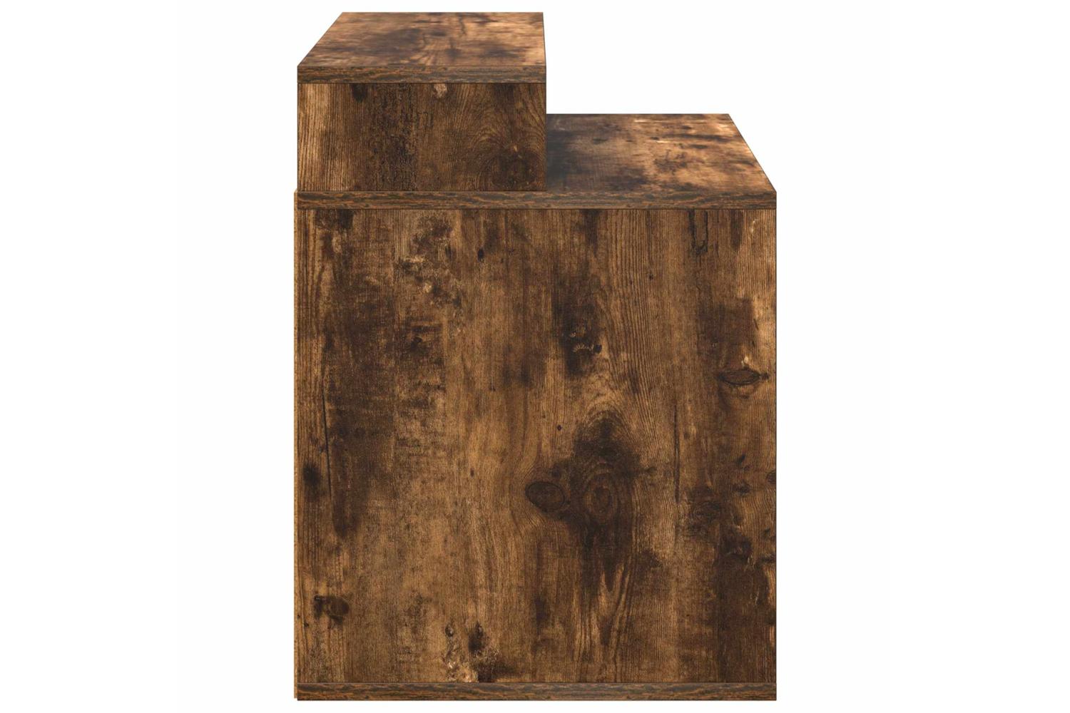 Vidaxl Cat House Smoked Oak 425 X 40 X 535 Cm Engineered Wood-6