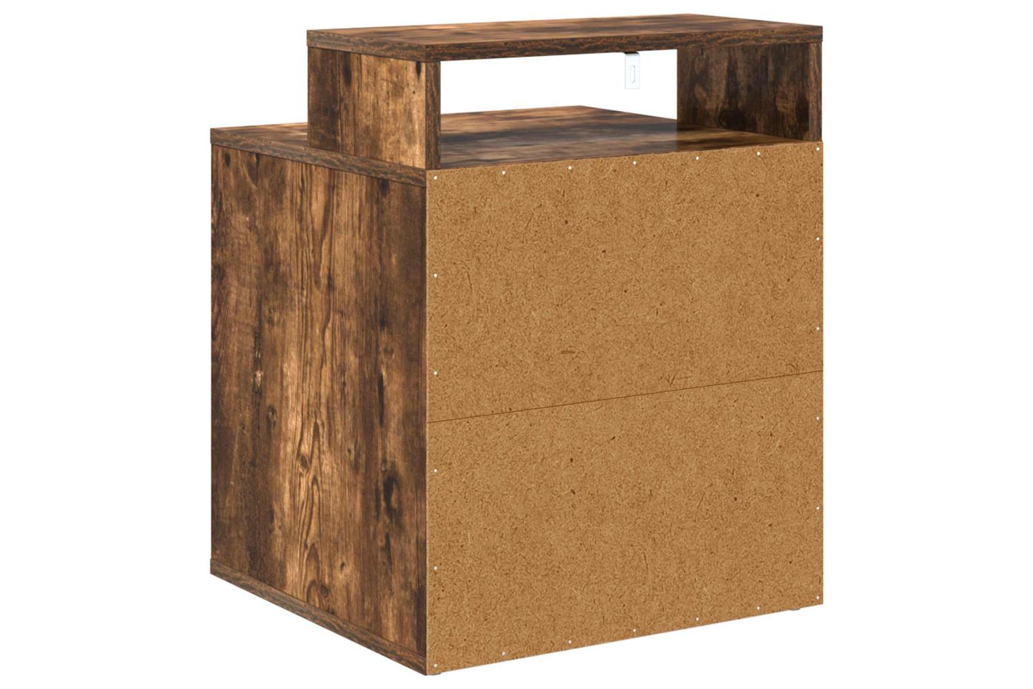 Vidaxl Cat House Smoked Oak 425 X 40 X 535 Cm Engineered Wood-7