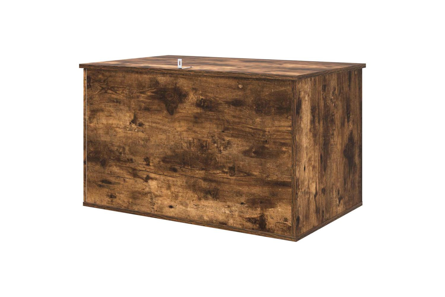 Vidaxl Cat House Smoked Oak 85 X 55 X 505 Cm Engineered Wood-9