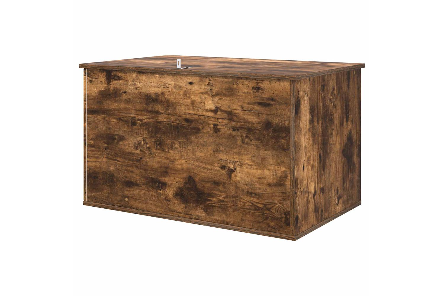 Vidaxl Cat House Smoked Oak 85 X 55 X 505 Cm Engineered Wood-9