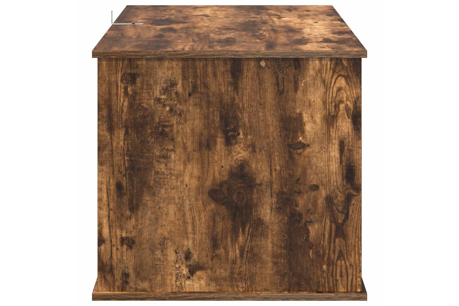 Vidaxl Cat House Smoked Oak 85 X 55 X 505 Cm Engineered Wood-7