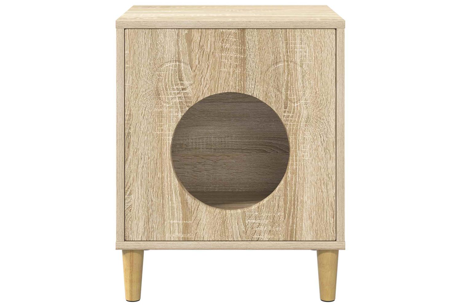 Vidaxl Cat House Sonoma 425 X 40 X 53 Cm Engineered Wood-5