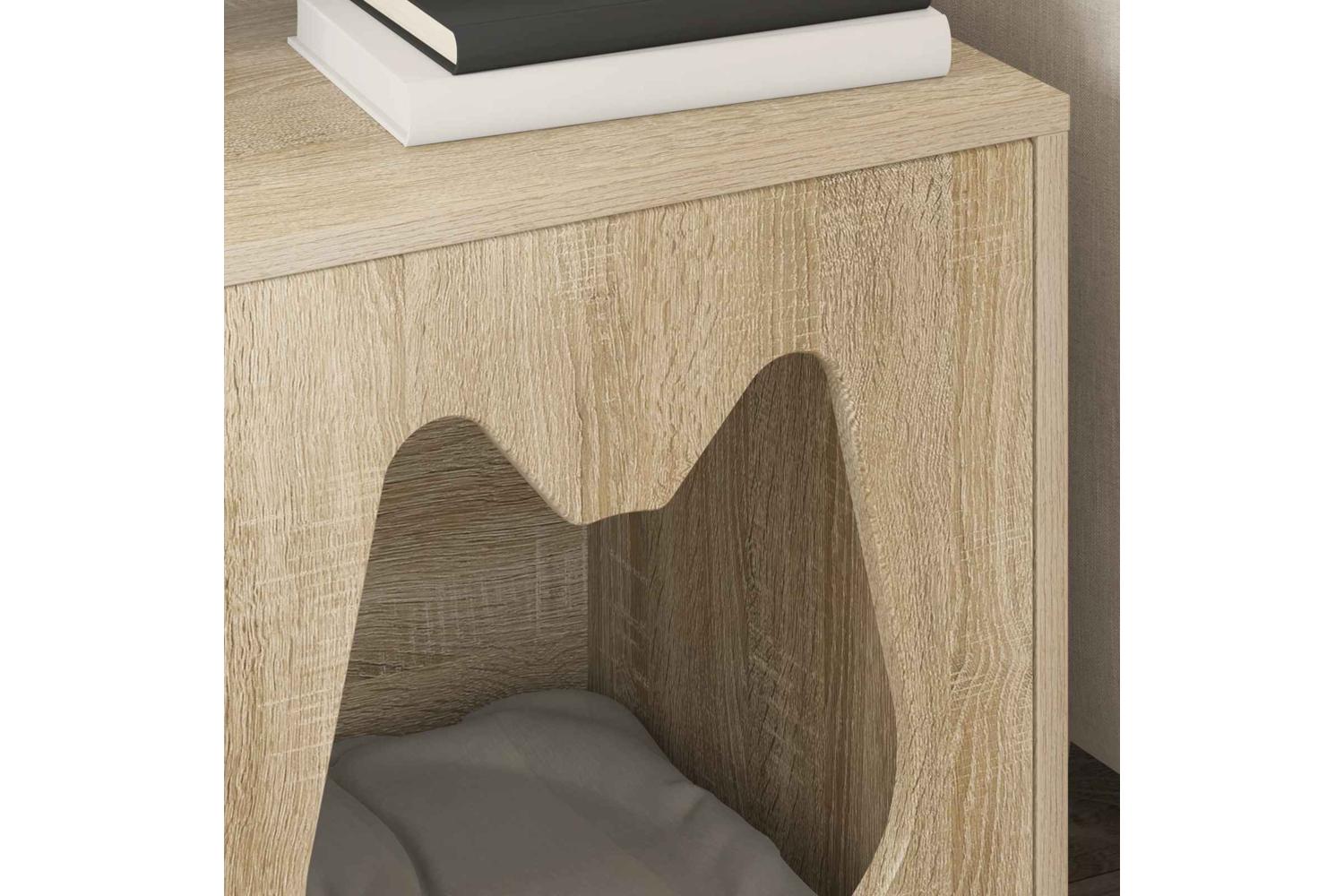 Vidaxl Cat House Sonoma 425 X 40 X 535 Cm Engineered Wood-4