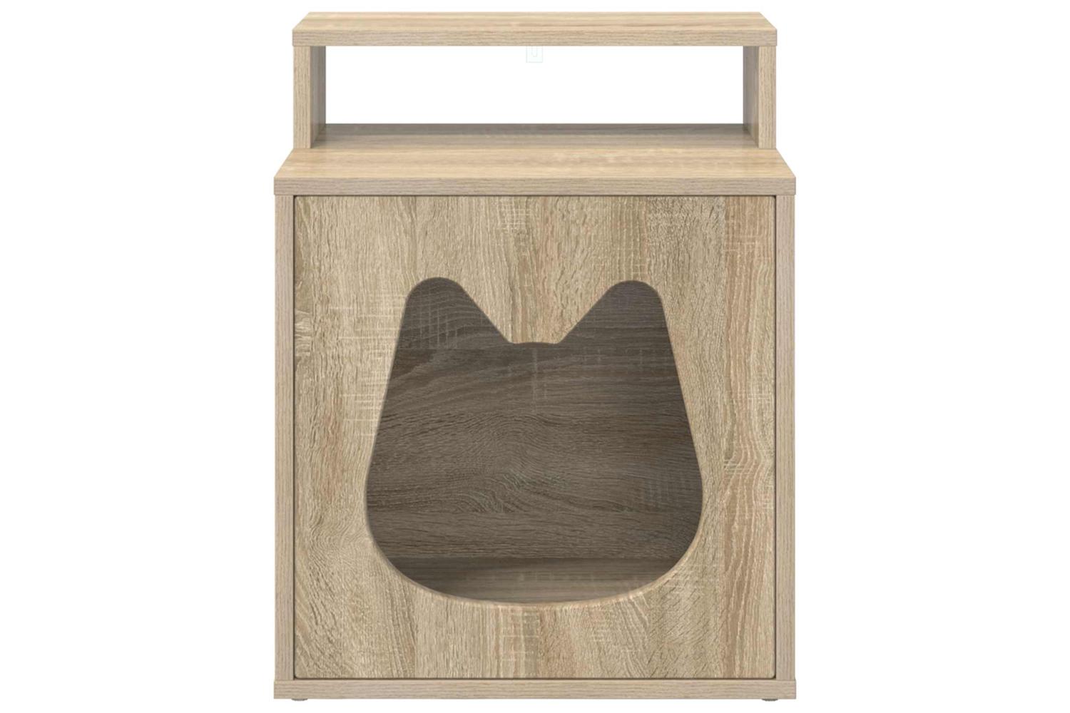 Vidaxl Cat House Sonoma 425 X 40 X 535 Cm Engineered Wood-5