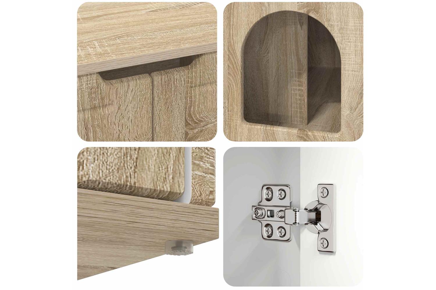 Vidaxl Cat House Sonoma 85 X 55 X 505 Cm Engineered Wood-10