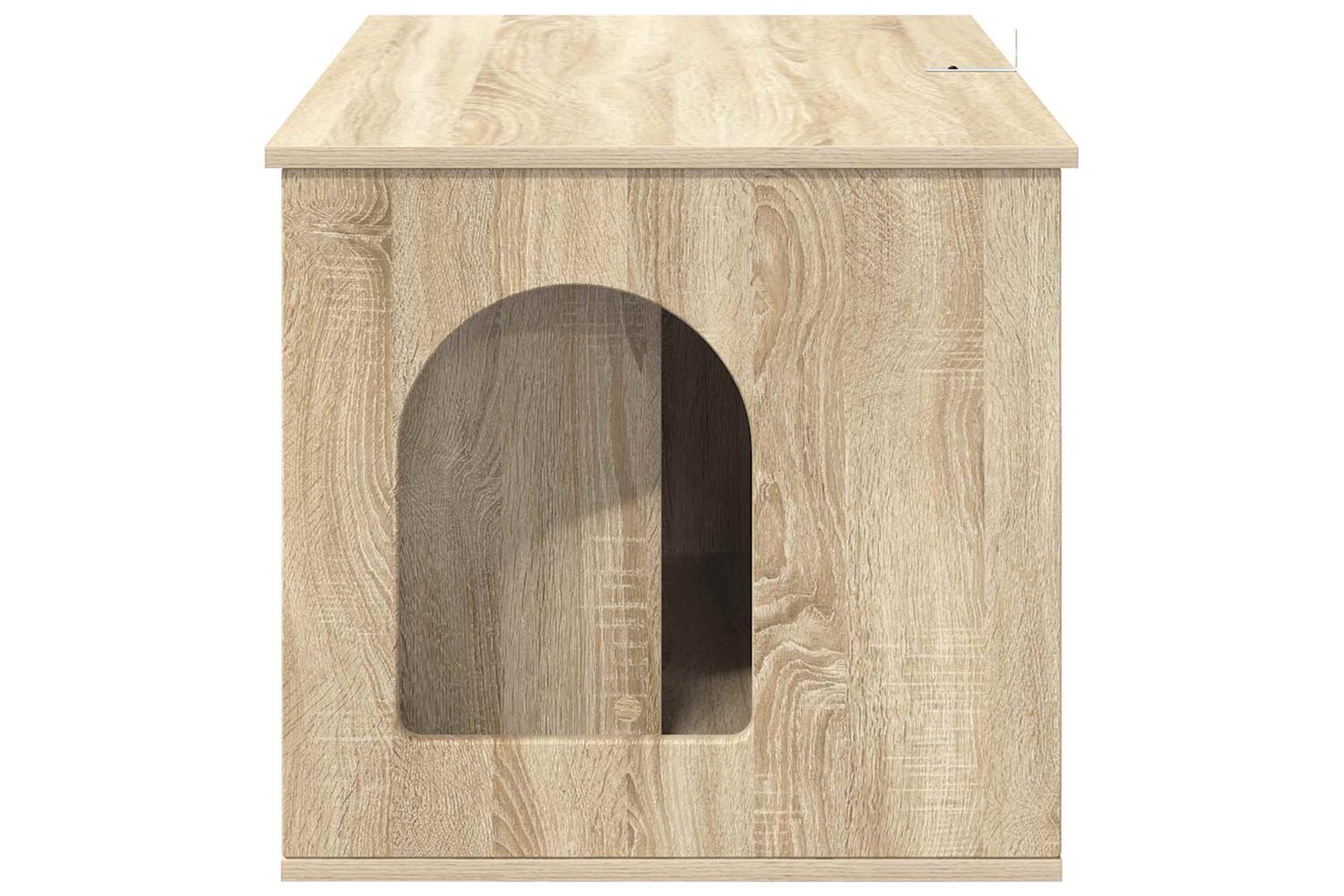 Vidaxl Cat House Sonoma 85 X 55 X 505 Cm Engineered Wood-8