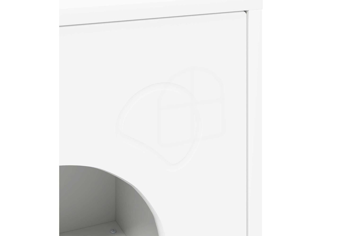 Vidaxl Cat House White 425 X 40 X 53 Cm Engineered Wood-8