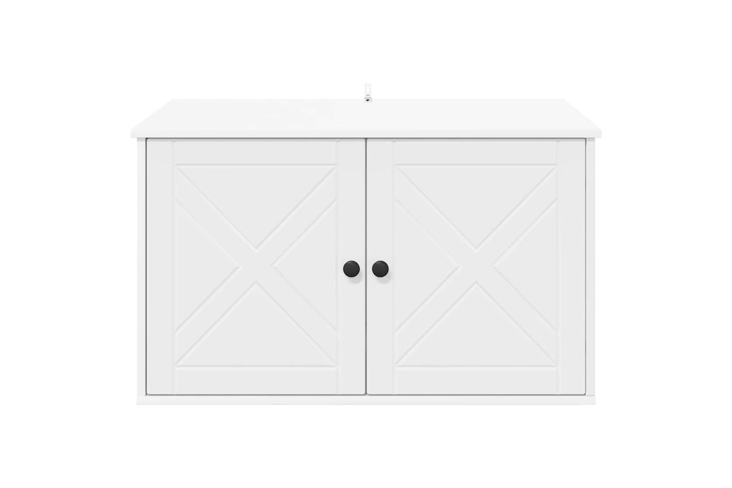 Vidaxl Cat House White 85 X 55 X 505 Cm Engineered Wood-7