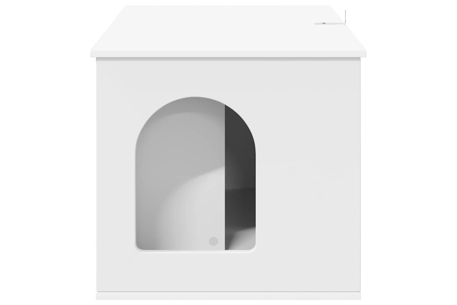 Vidaxl Cat House White 85 X 55 X 505 Cm Engineered Wood-8