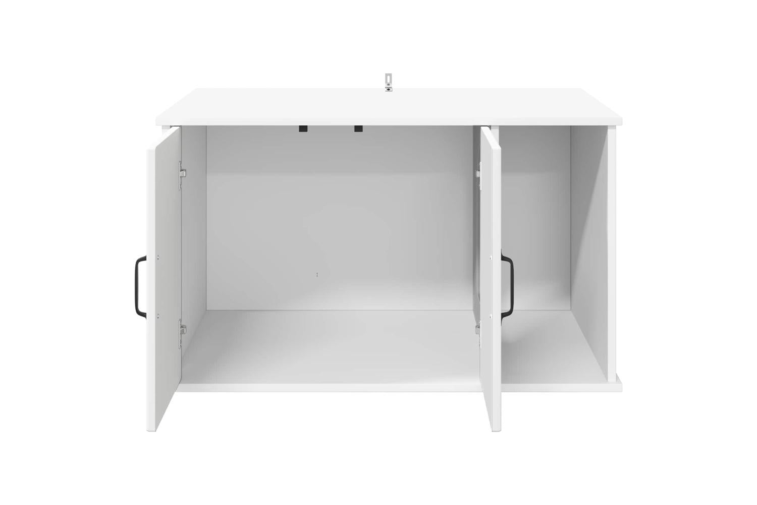 Vidaxl Cat House White 85 X 55 X 505 Cm Engineered Wood-5