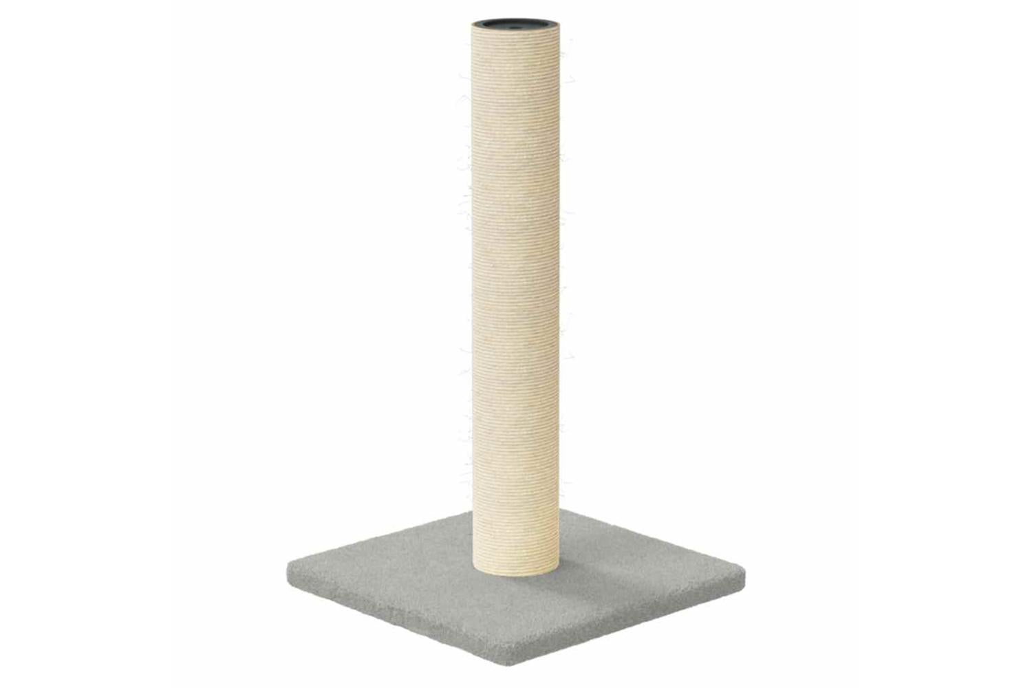 Vidaxl Cat Scratching Post Light Grey 22x22x45 Cm-2