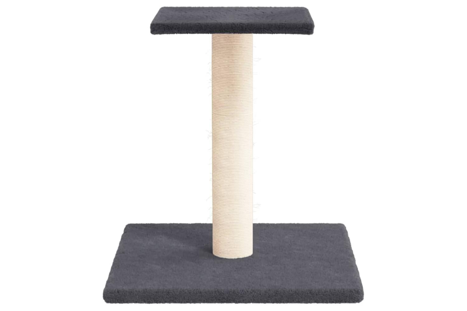 Vidaxl Cat Scratching Post With Platform Dark Grey 38 Cm-3