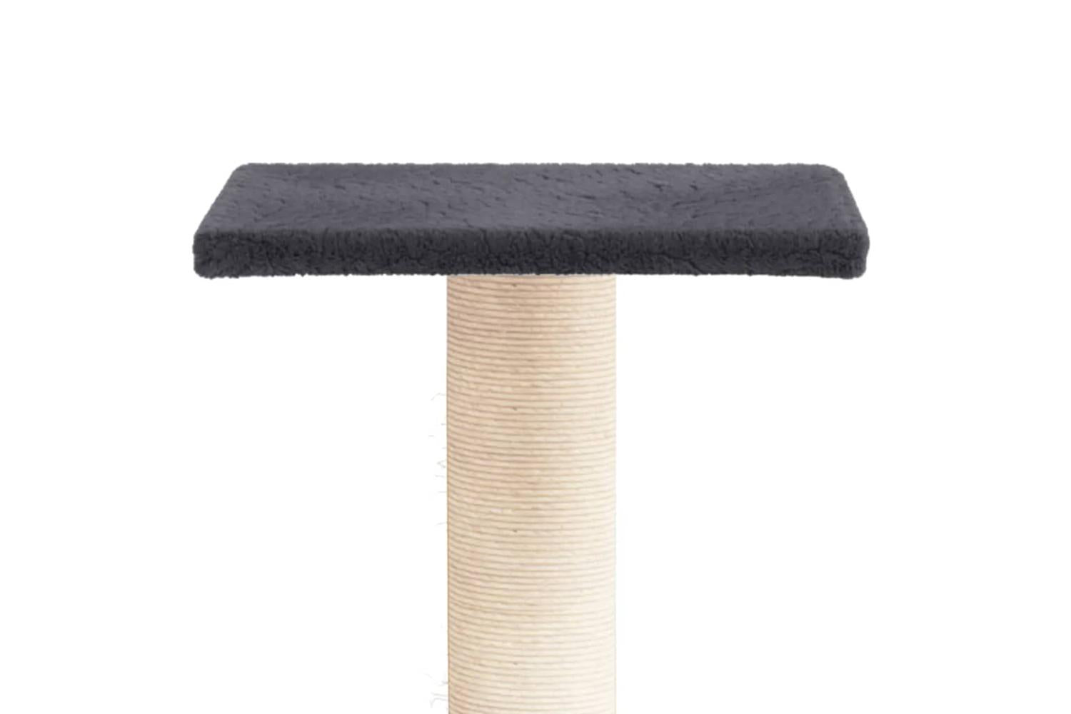 Vidaxl Cat Scratching Post With Platform Dark Grey 38 Cm-4