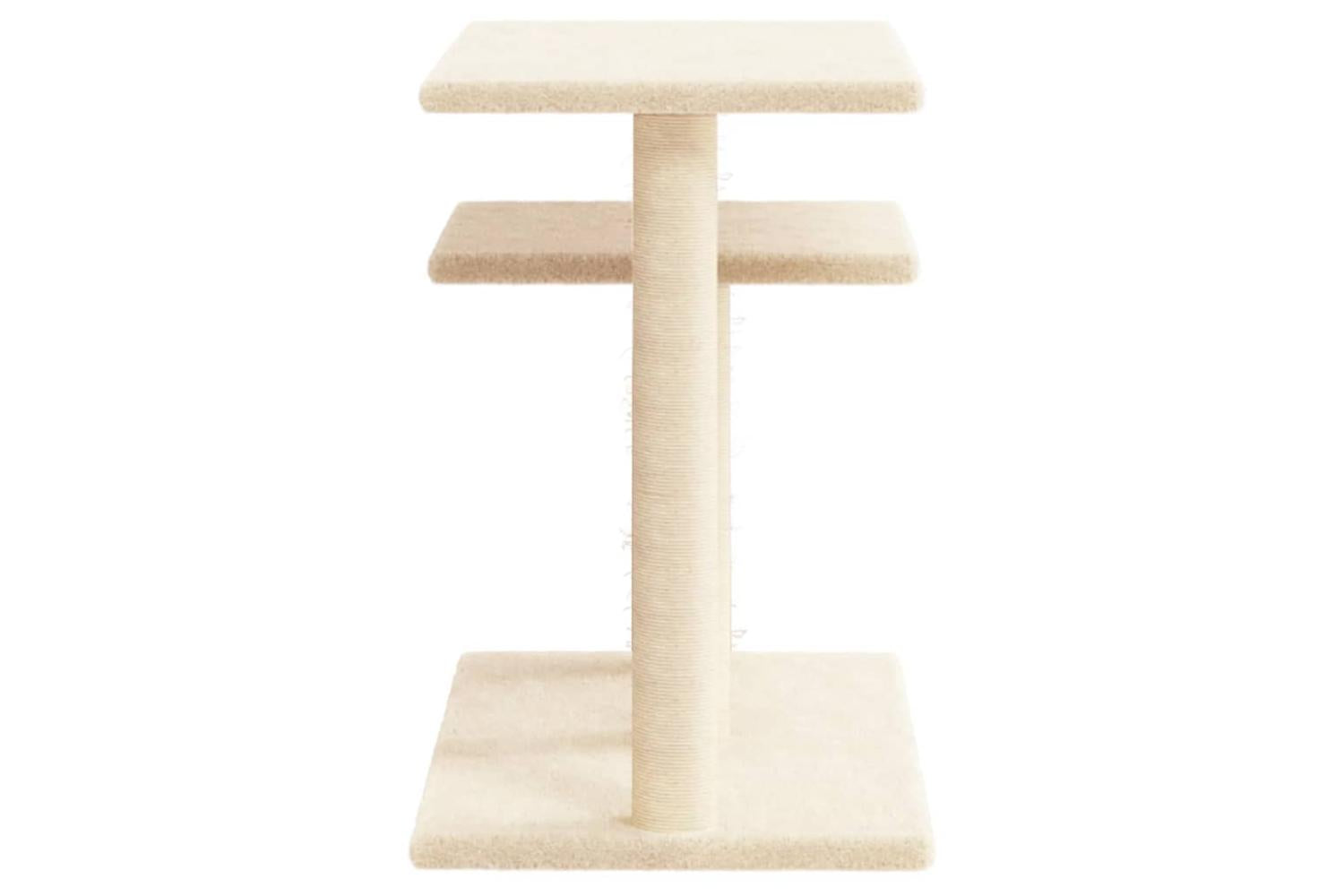 Vidaxl Cat Scratching Posts With Platforms Cream 625 Cm-4