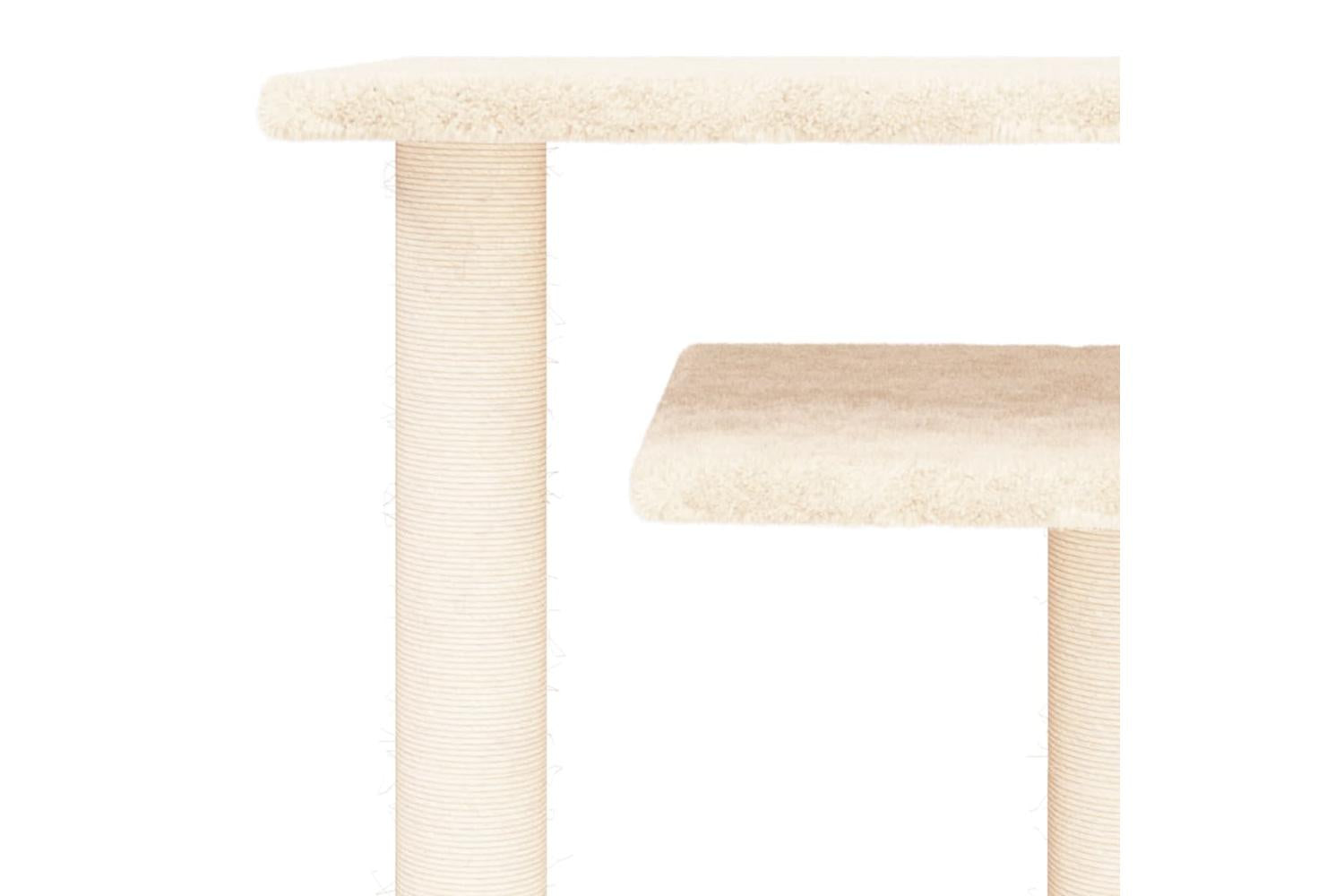 Vidaxl Cat Scratching Posts With Platforms Cream 625 Cm-5