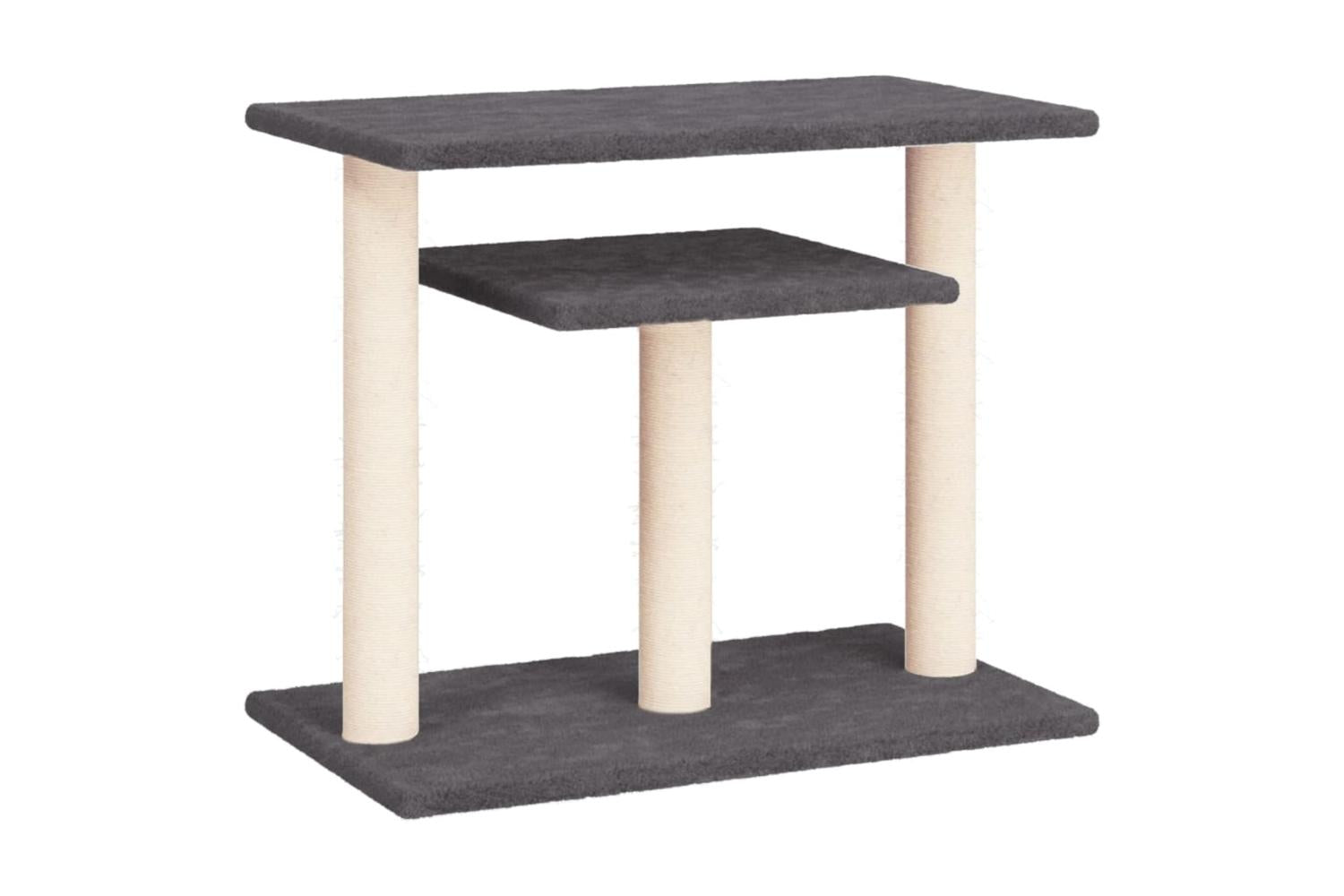Vidaxl Cat Scratching Posts With Platforms Dark Grey 625 Cm