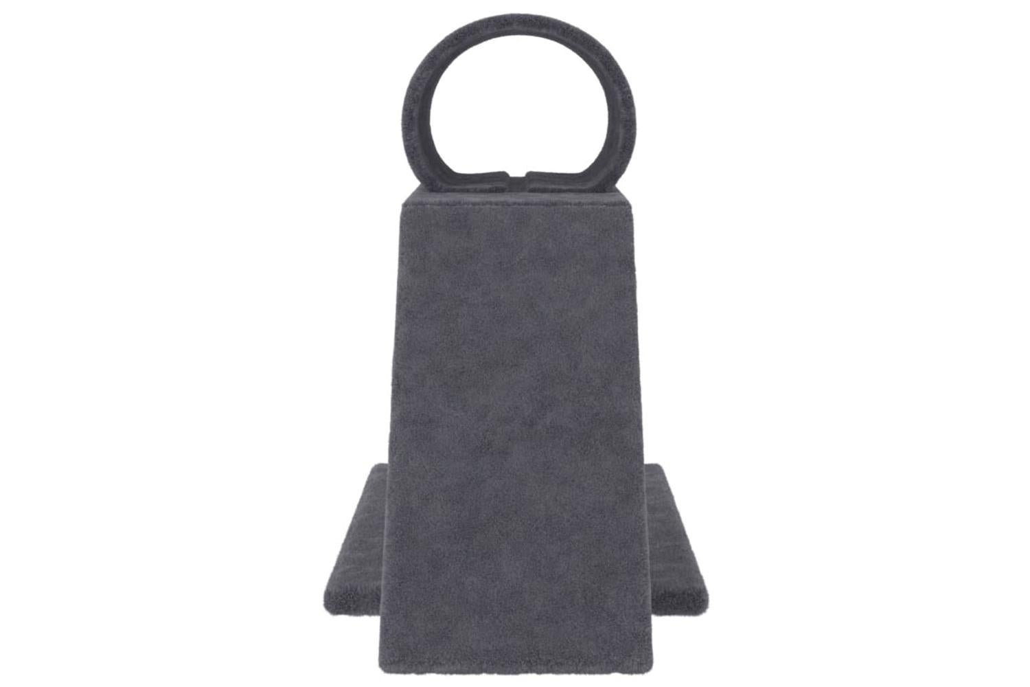 Vidaxl Cat Scratching Posts With Tunnel And Ladder Dark Grey 555 Cm-4