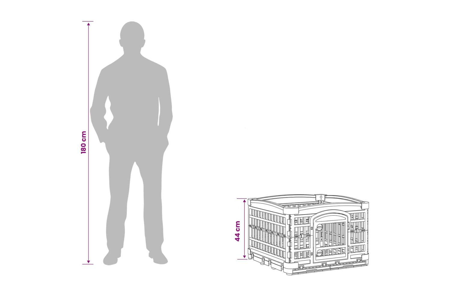Vidaxl 4 Panel Dog Playpen 122 X 1065 X 82 Cm Plastic White Foldable-10