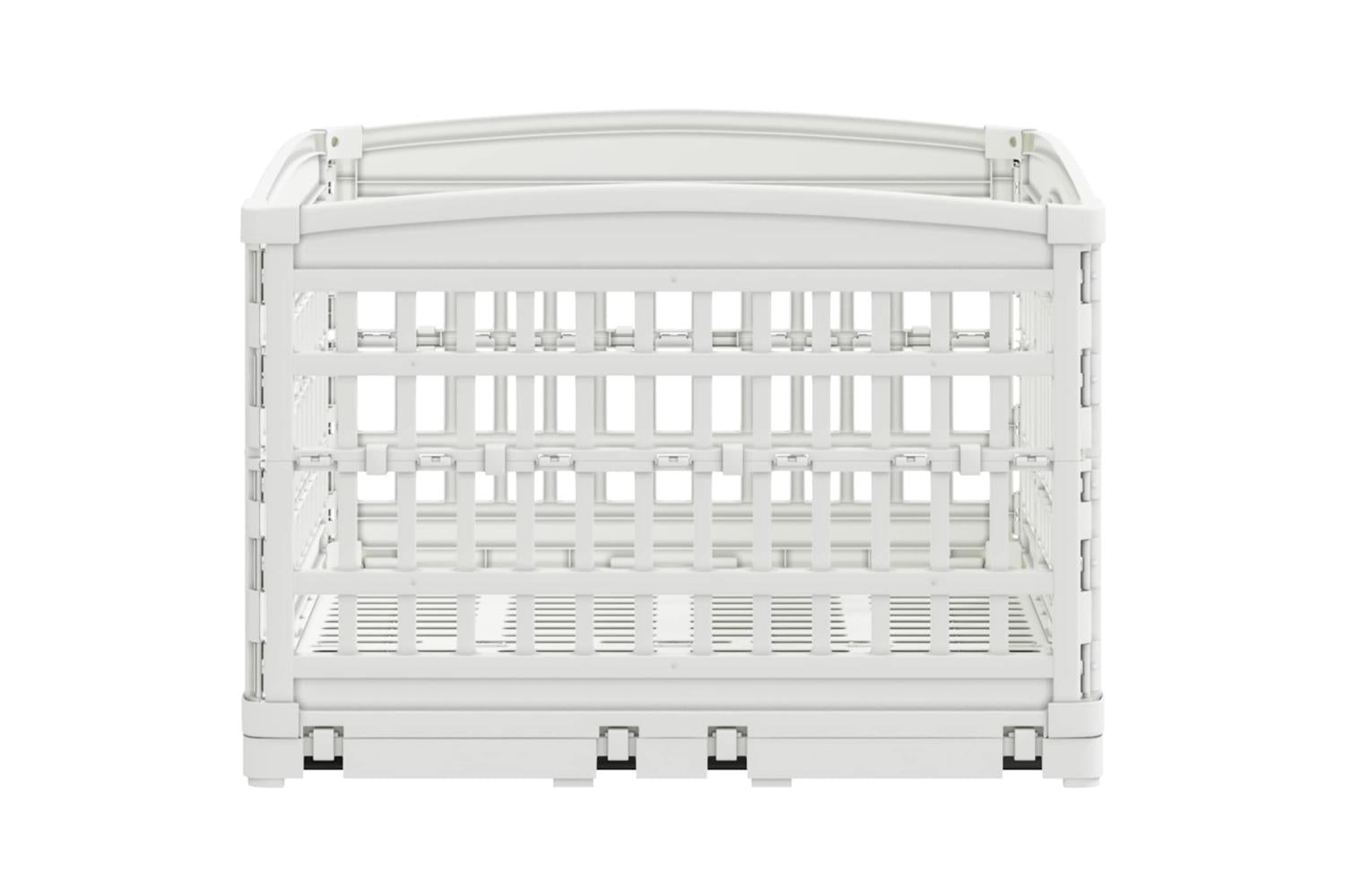 Vidaxl 4 Panel Dog Playpen 1775 X 1545 X 112 Cm Plastic White-6