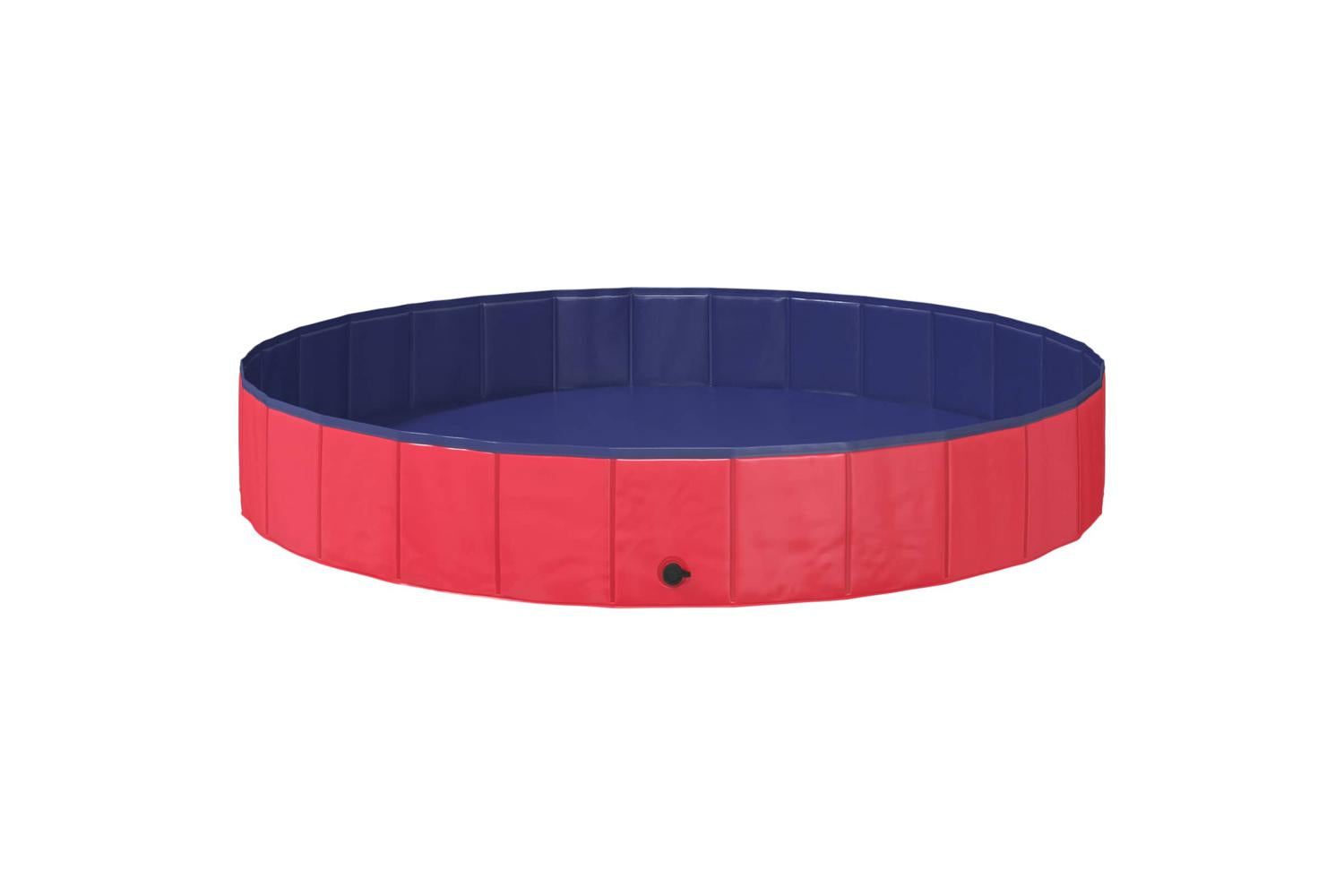 Vidaxl Dog Pool 200 X 30 Cm Thick Pvc Red-2