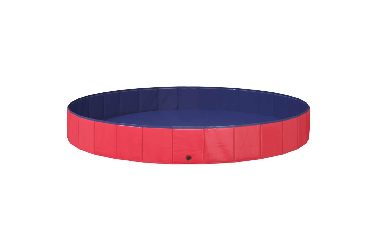 Vidaxl Dog Pool 300 X 38 Cm Thick Pvc Red