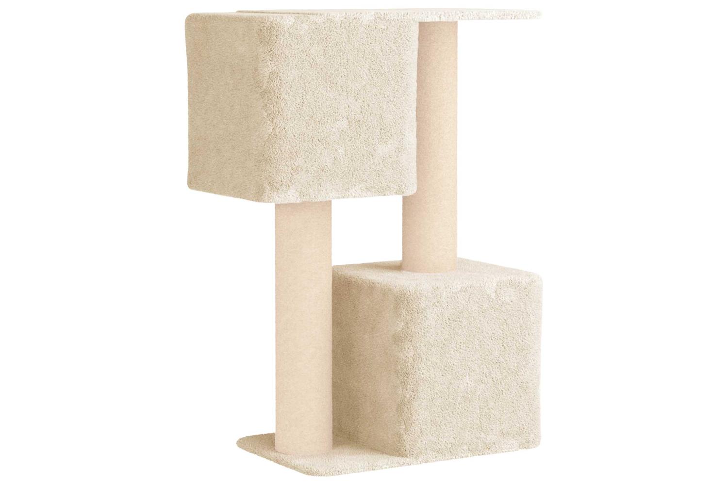 Vidaxl Cat Tree With Sisal Scratching Posts Cream 114 Cm-6