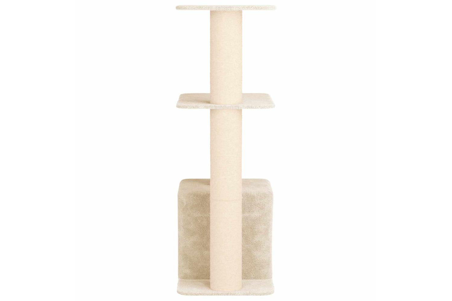 Vidaxl Cat Tree With Sisal Scratching Posts Cream 133 Cm-5