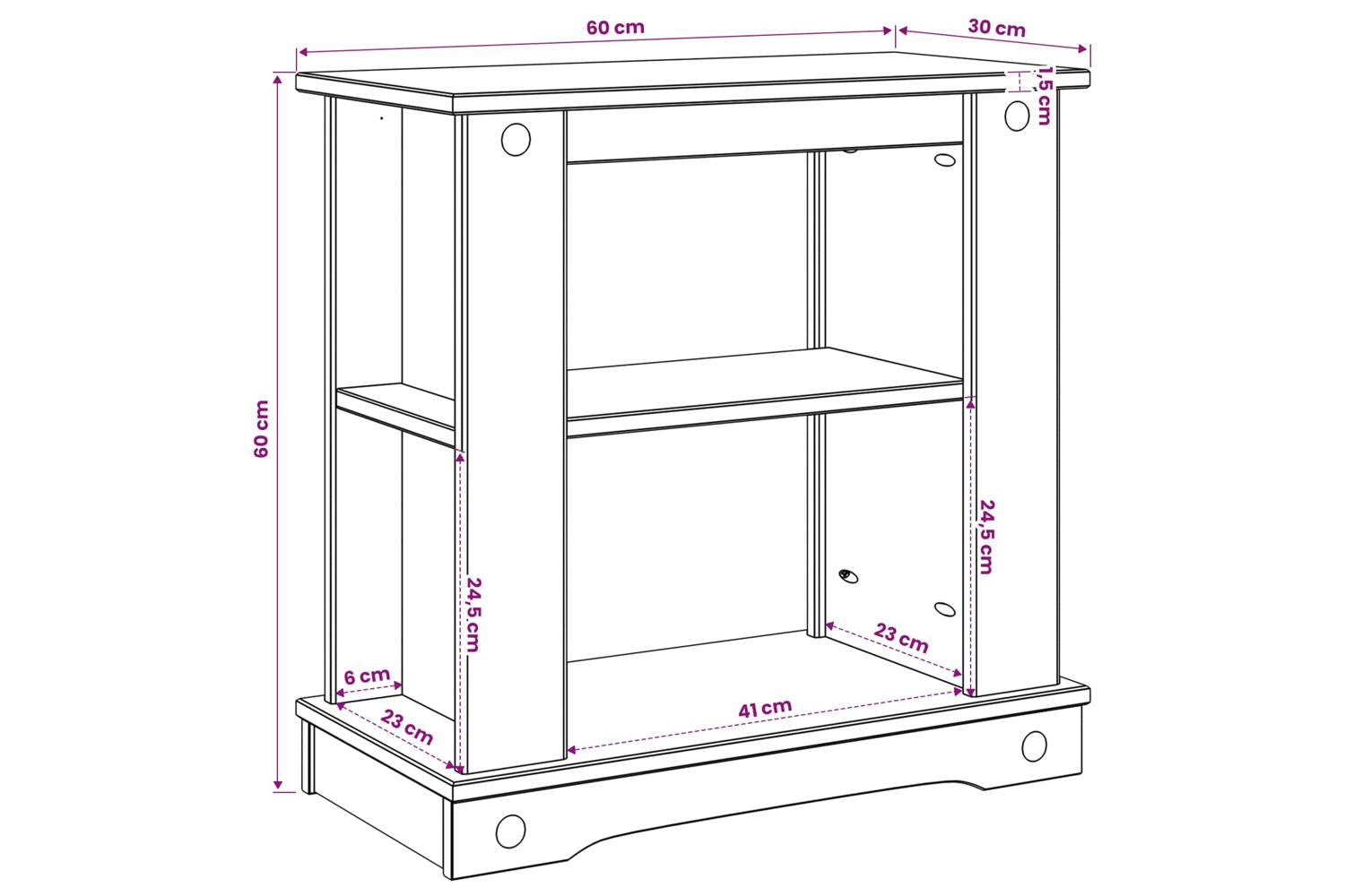 Vidaxl Aquarium Stand Corona Brown 60 X 30 X 60 Cm 150 Kg-7