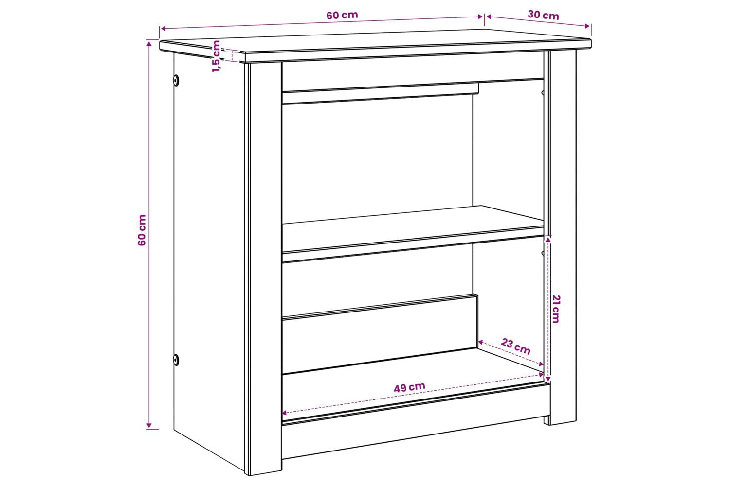 Vidaxl Aquarium Stand Panama Brown 60 X 30 X 60 Cm 150 Kg-7