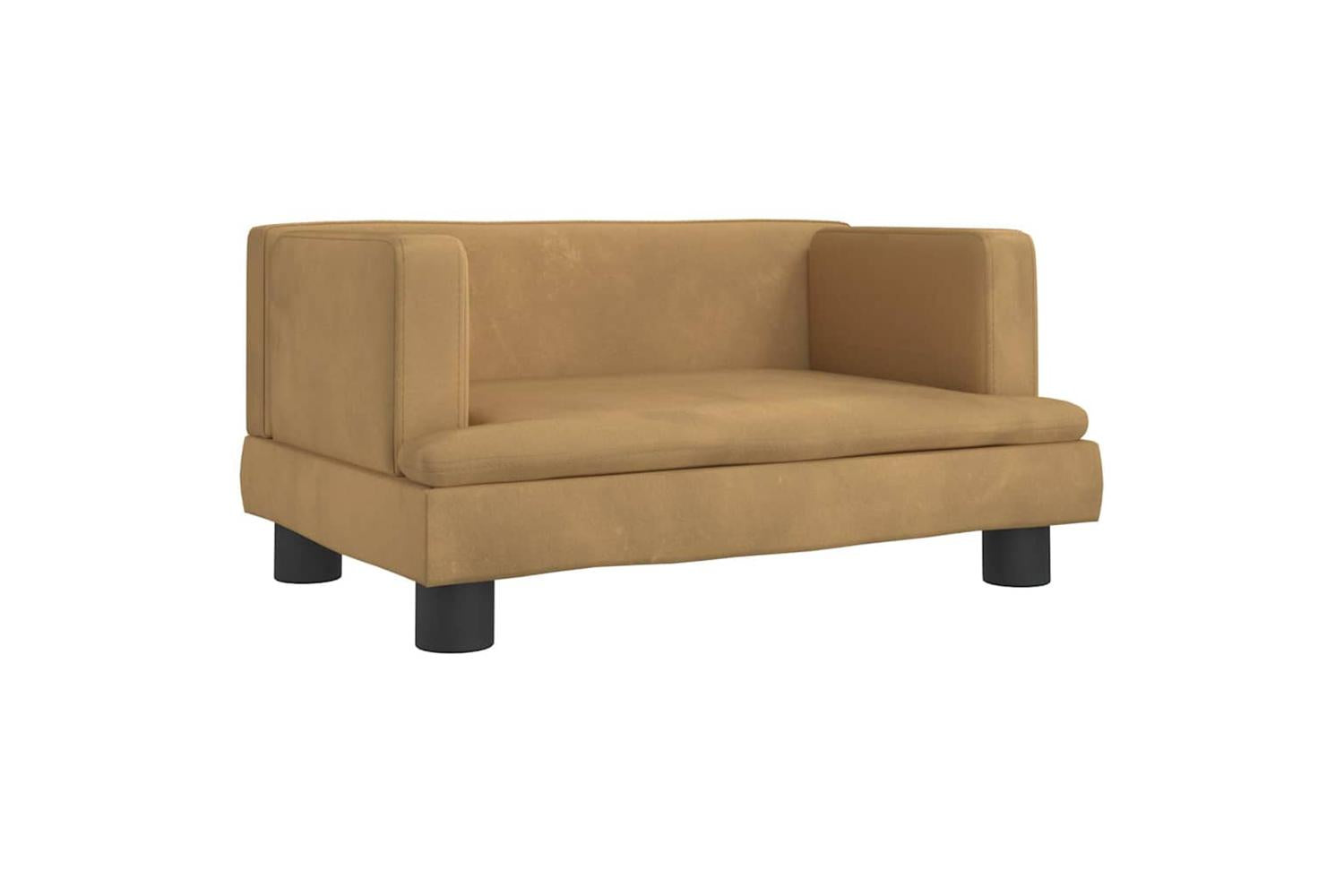 Vidaxl Dog Bed Brown 60x40x30 Cm Velvet