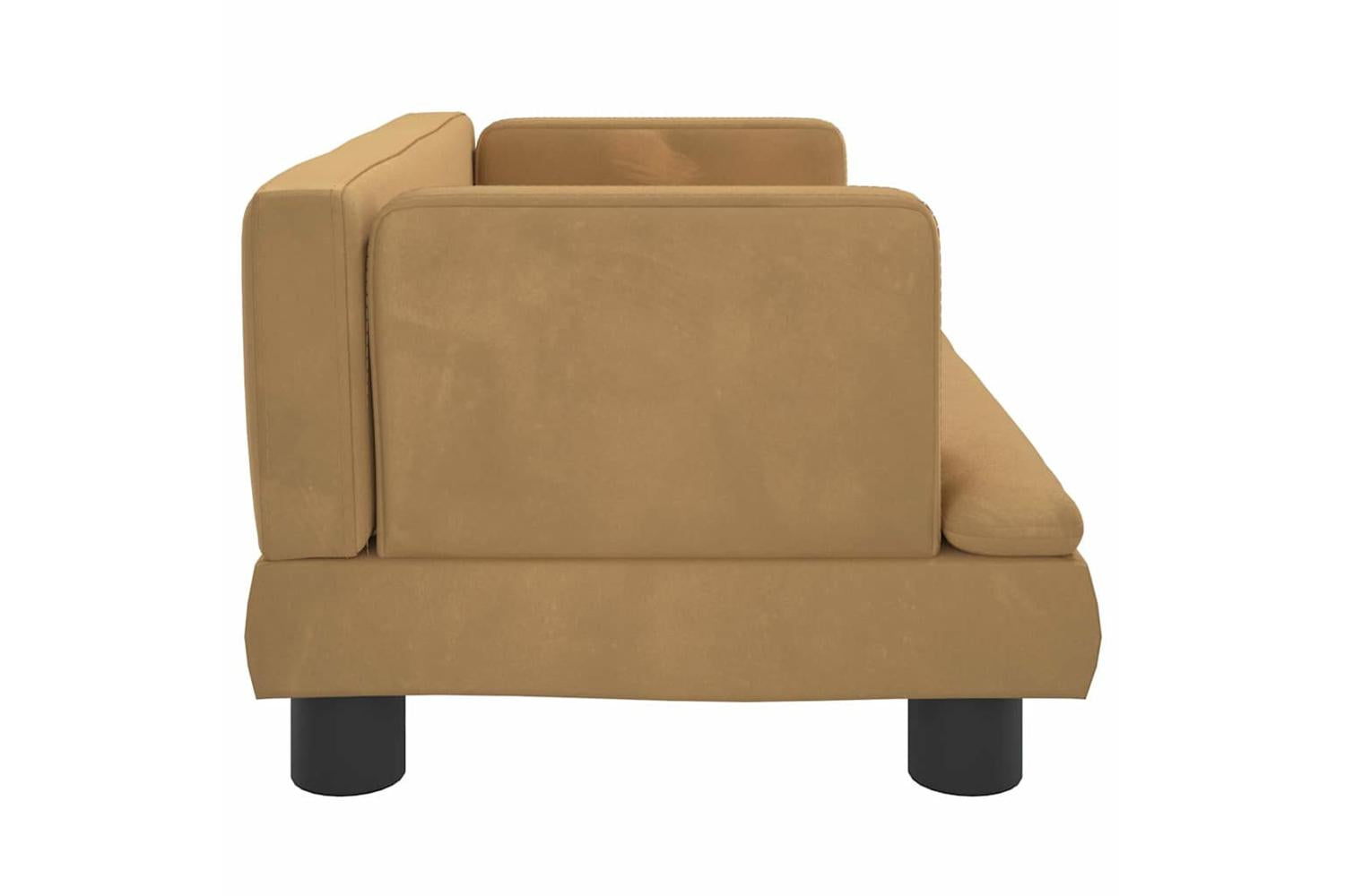 Vidaxl Dog Bed Brown 60x40x30 Cm Velvet-4