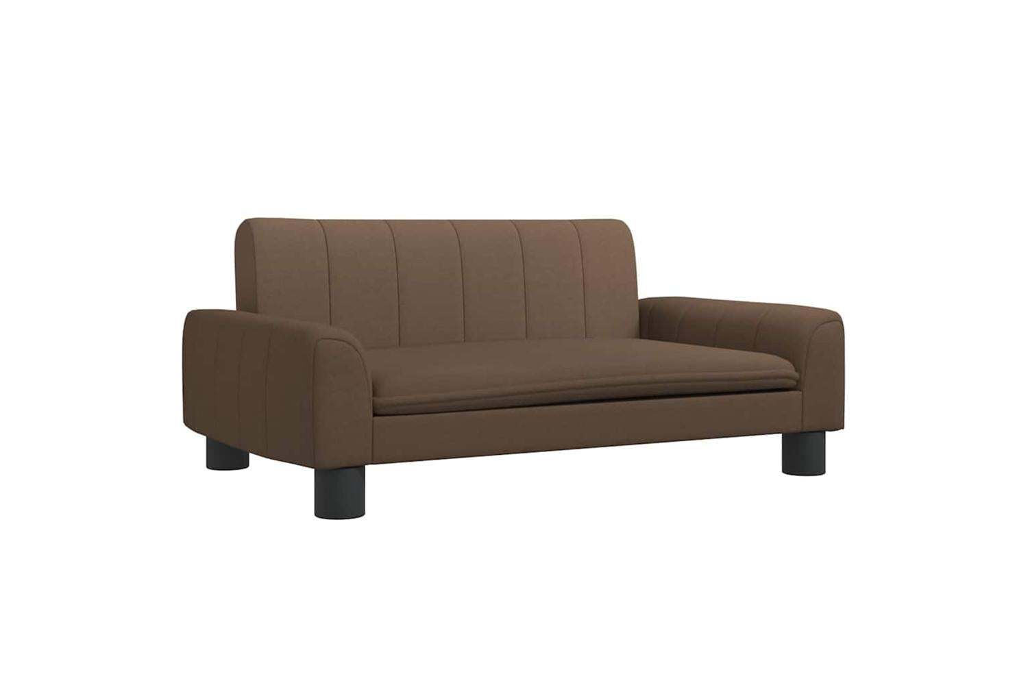 Vidaxl Dog Bed Brown 70x45x30 Cm Fabric-2