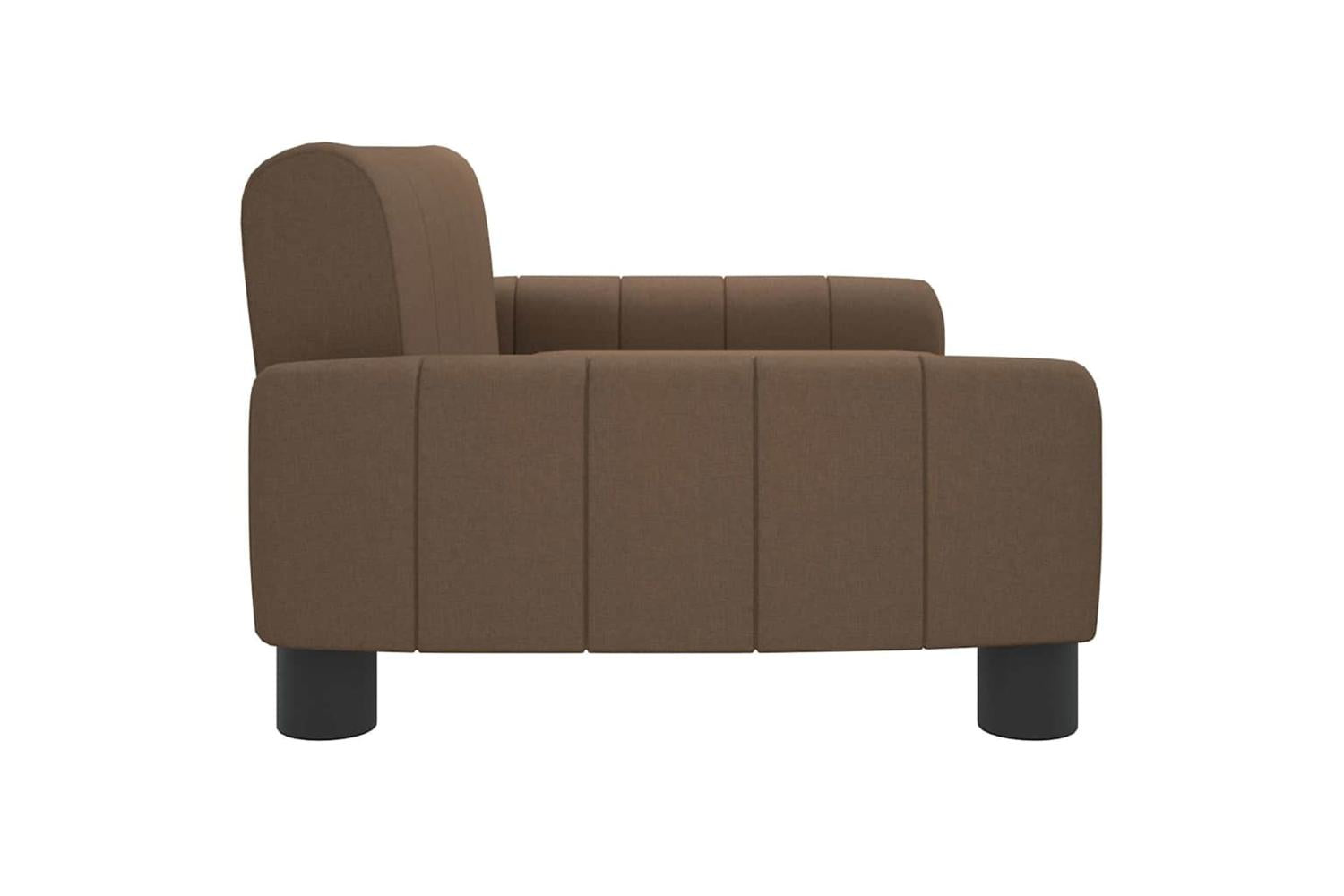 Vidaxl Dog Bed Brown 70x45x30 Cm Fabric-4