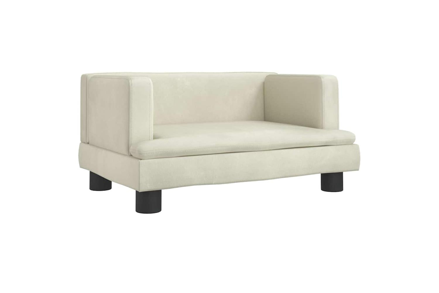 Vidaxl Dog Bed Cream 60x40x30 Cm Velvet-2
