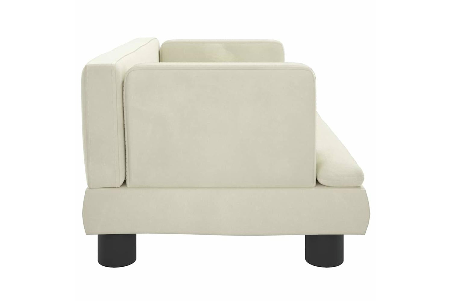 Vidaxl Dog Bed Cream 60x40x30 Cm Velvet-4