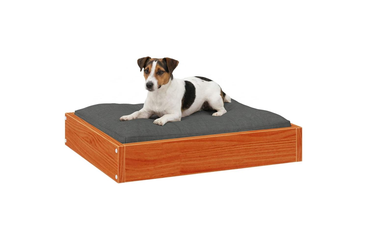 Vidaxl Dog Bed Wax Brown 515 X 44 X 9 Cm Solid Pine Wood-3