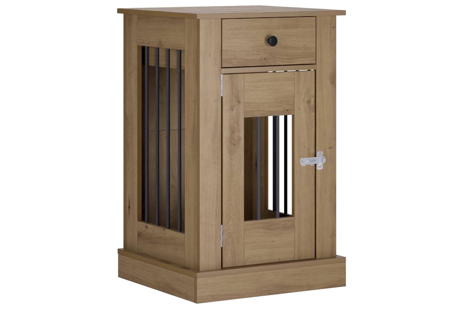 Vidaxl Dog Crate Furniture Artisan Oak 50 X 475 X 80 Cm