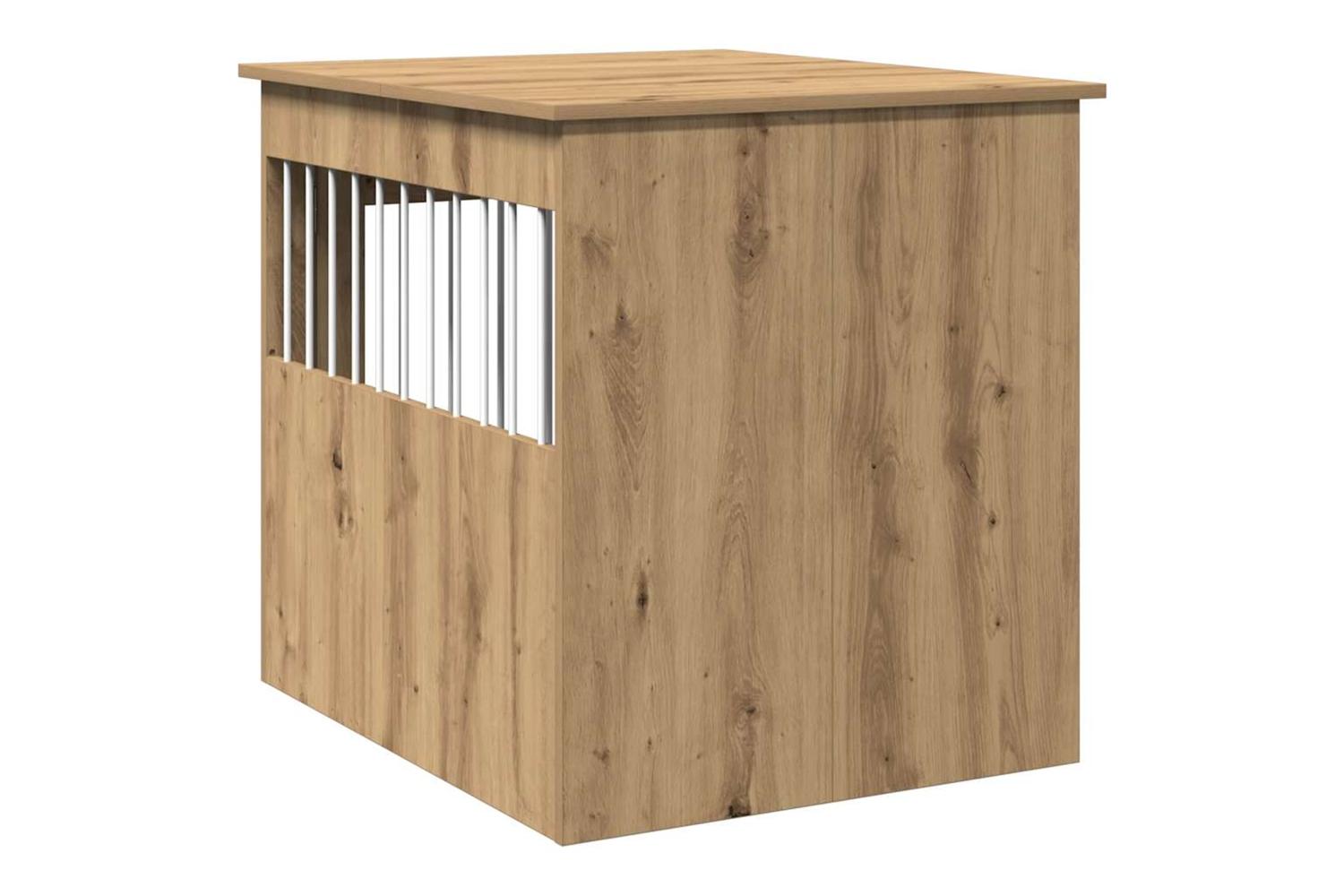 Vidaxl Dog Crate Furniture Artisan Oak 645x80x71 Cm Engineered Wood-7