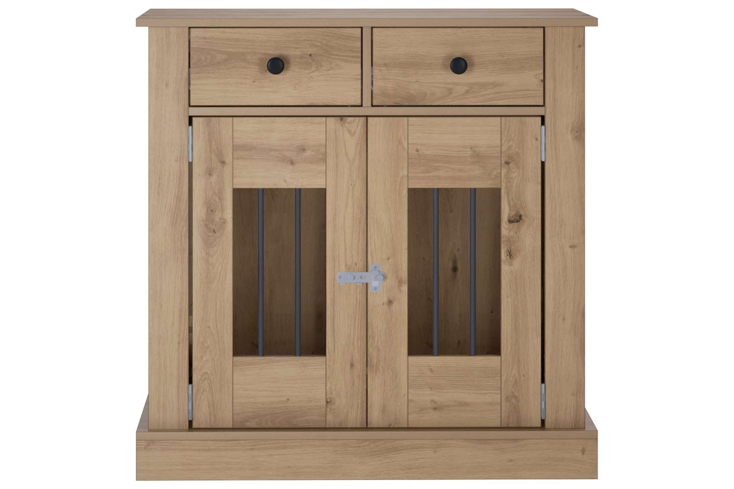 Vidaxl Dog Crate Furniture Artisan Oak 80 X 475 X 80 Cm-4
