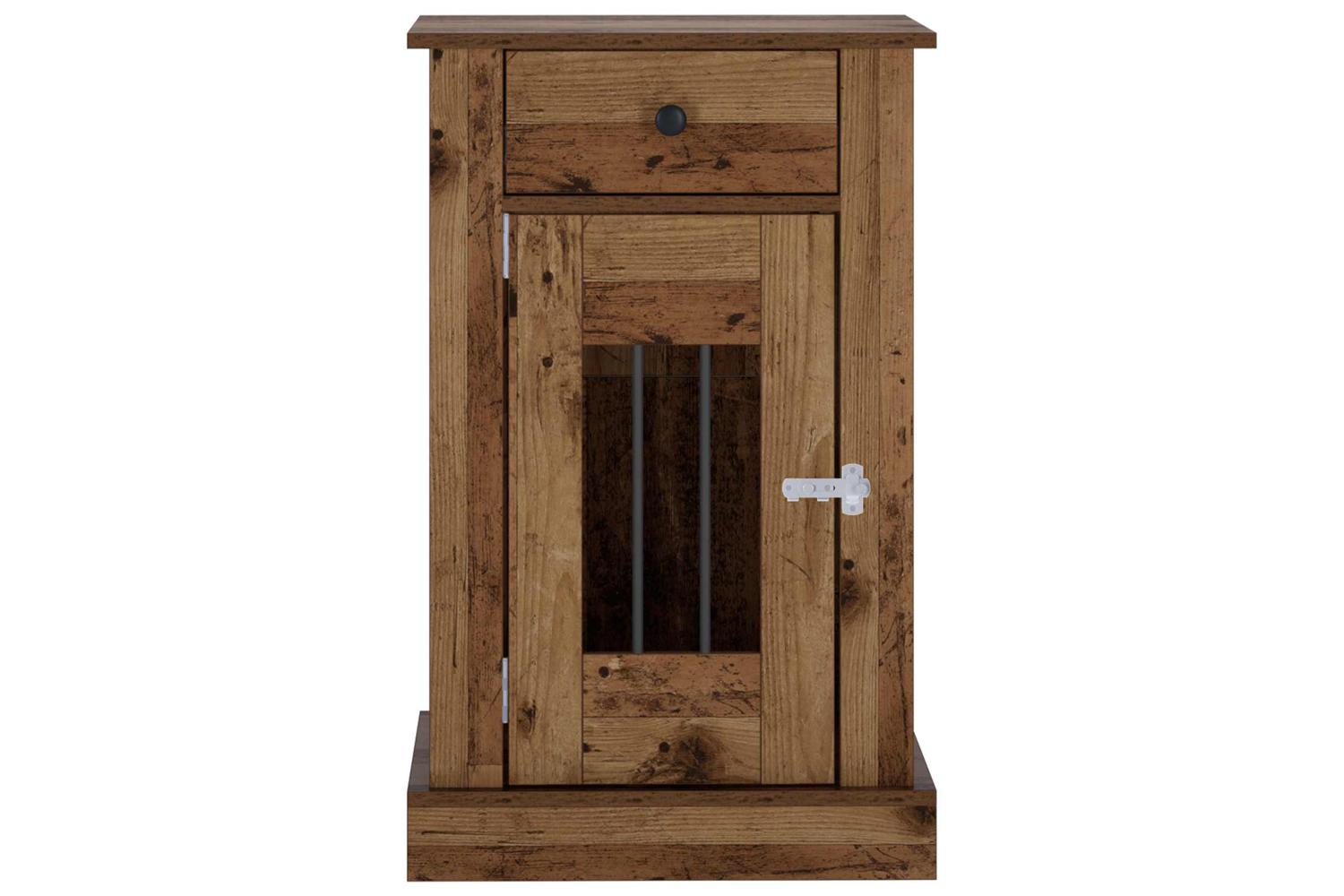 Vidaxl Dog Crate Furniture Old Wood 50 X 475 X 80 Cm Engineered Wood-4
