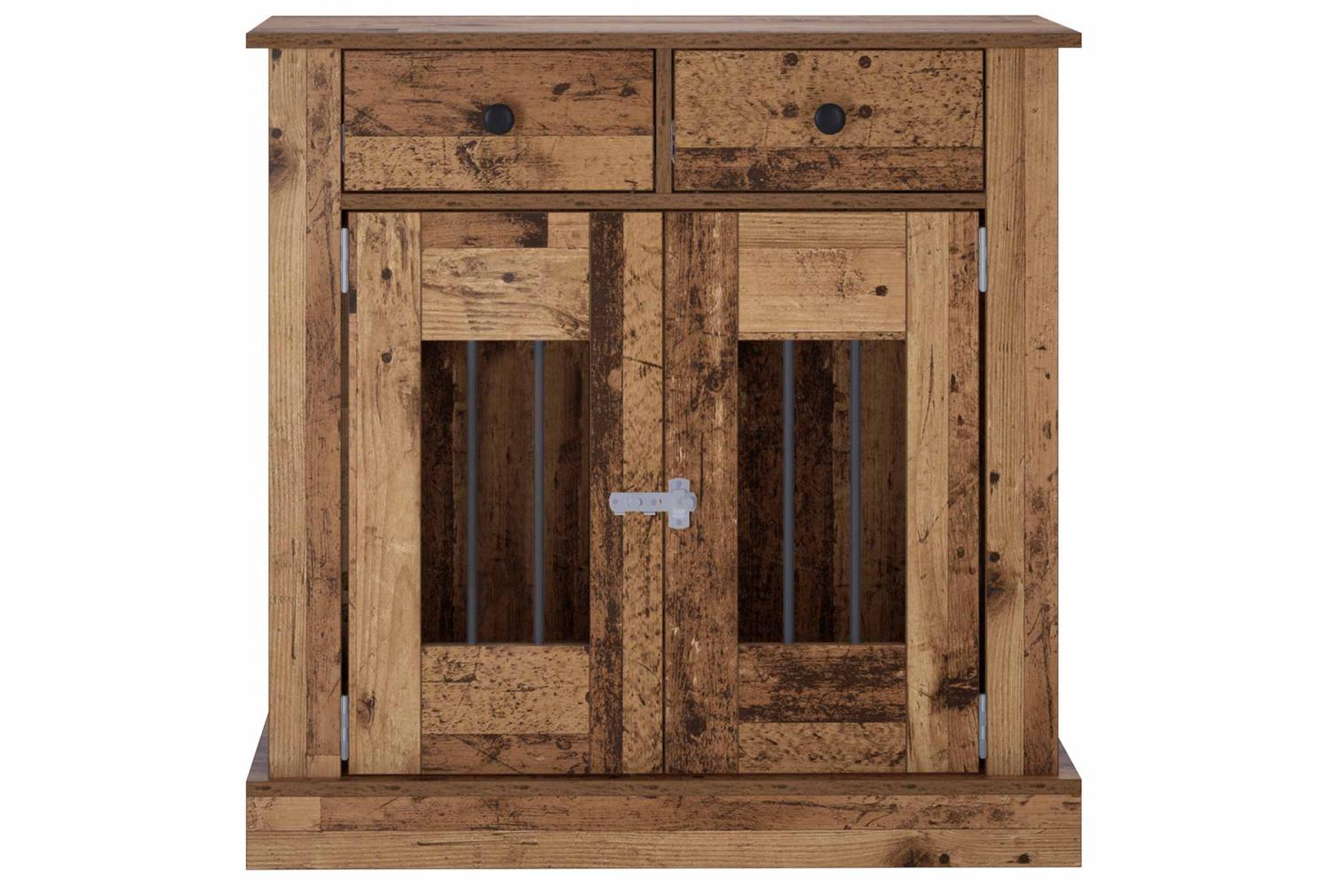 Vidaxl Dog Crate Furniture Old Wood 80 X 475 X 80 Cm Engineered Wood-4