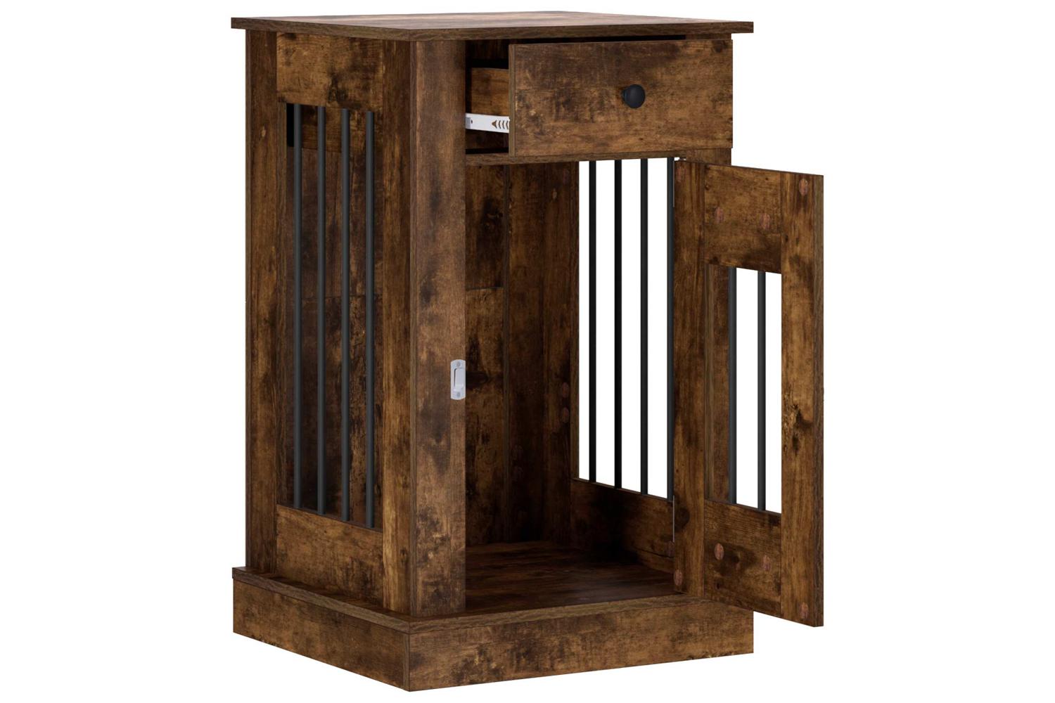 Vidaxl Dog Crate Furniture Smoked Oak 50 X 475 X 80 Cm-3