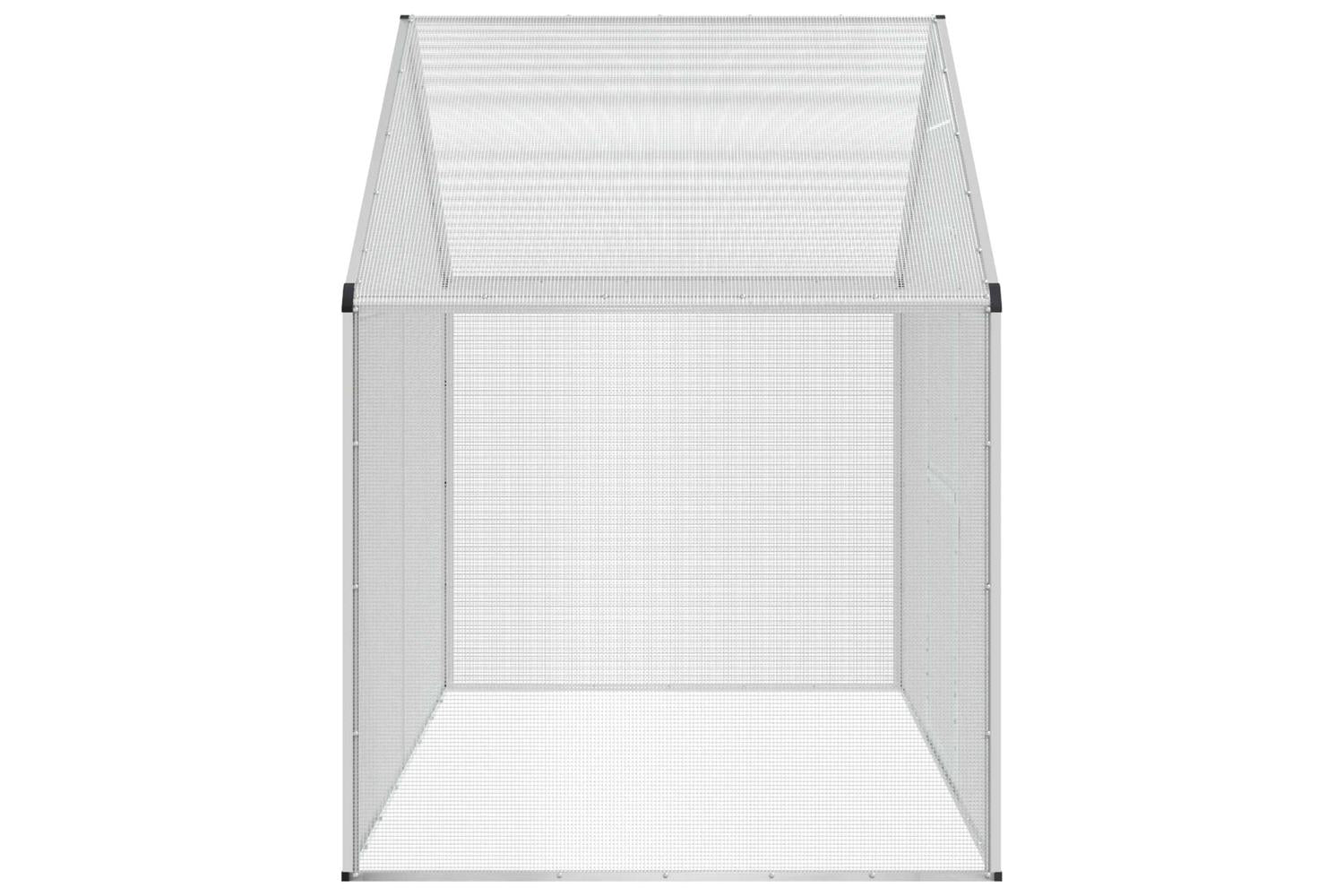 Vidaxl Bird Cage Silver 1815 X 112 X 1735 Cm-5