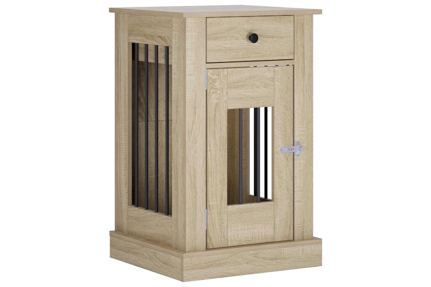 Vidaxl Dog Crate Furniture Sonoma Oak 50 X 475 X 80 Cm