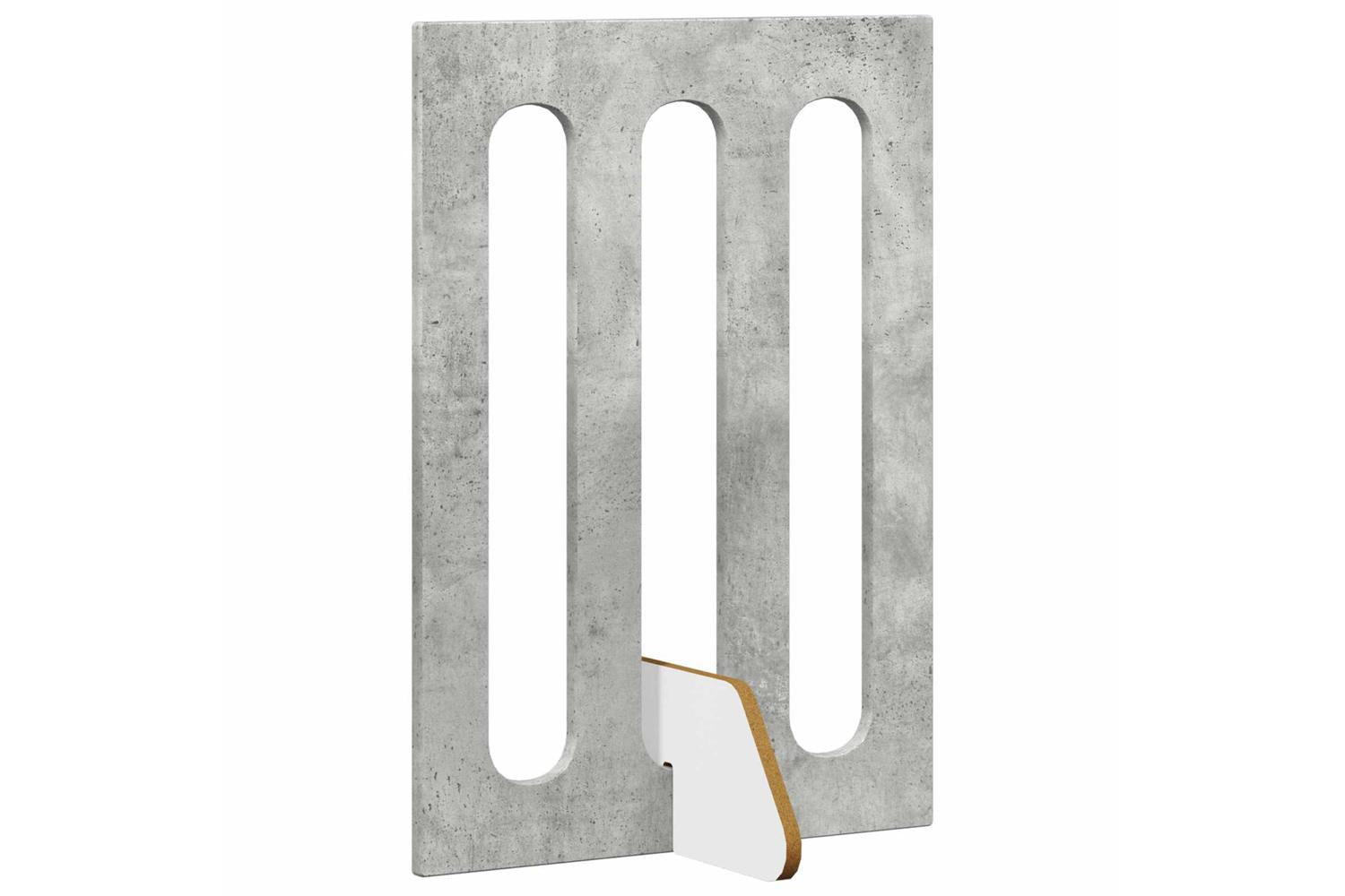 Vidaxl Folding Pet Fence 2 Pcs Concrete Grey 1005 X 38 X 70 Cm-4