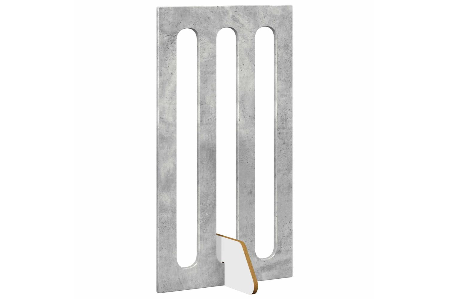 Vidaxl Folding Pet Fence 2 Pcs Concrete Grey 1005 X 38 X 90 Cm-4