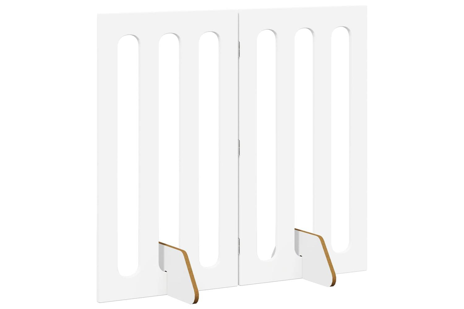Vidaxl Folding Pet Fence 2 Pcs White 1005 X 38 X 90 Cm-3