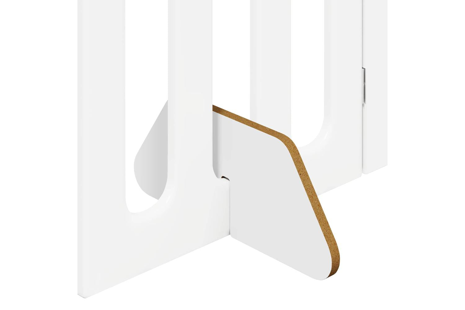 Vidaxl Folding Pet Fence 2 Pcs White 1005 X 38 X 90 Cm-6